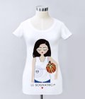 Maglietta T-Shirt I love basket