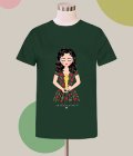 T-shirt Mia - Anna Magnani - Verde Scuro