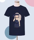 T-shirt Mia - Hollyblu- Blu Navy