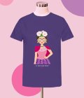 T-shirt Mia - Frida Azul - Viola