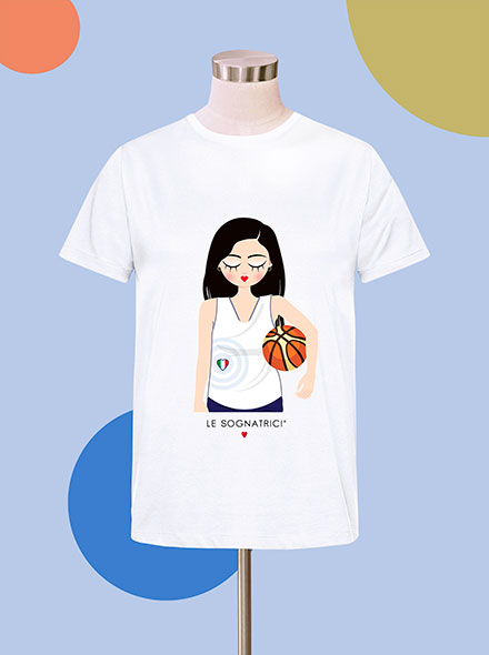 T-shirt I Love Basket