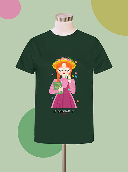 T-shirt Mia - Anna - Verde Scuro