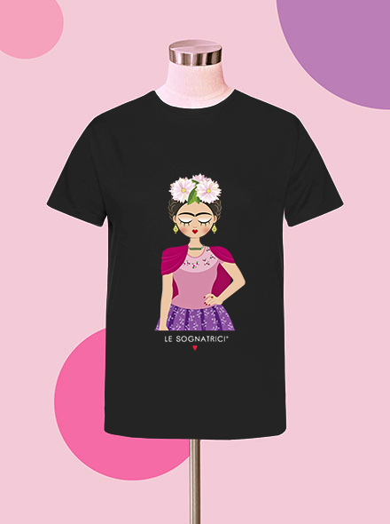 T-shirt Mia - Frida Azul - Nera