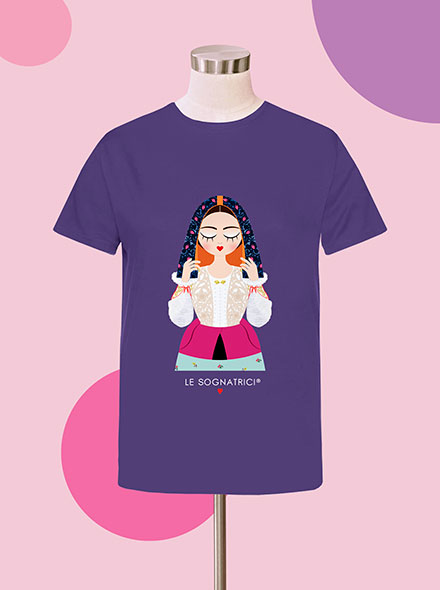 T-shirt Mia - Ploaghe - Viola