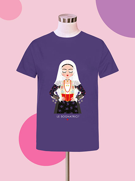 T-shirt Mia - Putifigari - Viola